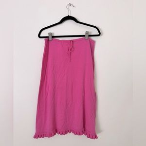 Royal Speyside size M pink cashmere/silk skirt